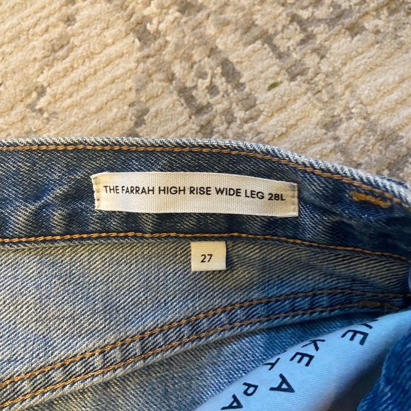 Denim Forum the Farrah high rise wide leg - Picture 3 of 4